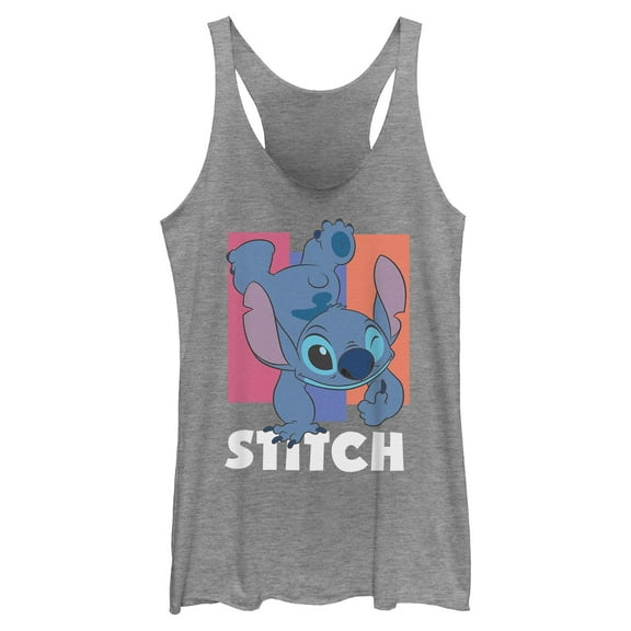 Womens Lilo & Stitch Thumbs Up Racerback Tank