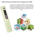 thumbnail image 3 of TDS-3 Water Quality Meter Digital Tester Temperature PPM Test Pen Analyzer for Measuring Drinking Water, Hydroponics, Aquarium, Pool and Spa, 3 of 5
