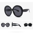 thumbnail image 4 of Gafas de Sol ADE WU Redondas Sobredimensionadas Estilo Vintage Años 60 y 70 para Mujer, 4 of 6