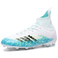 thumbnail image 2 of Botas de fútbol para hombre, botines de fútbol AG/TF, de primera calidad, antideslizantes, transpirables, para entrenamiento, césped, interior, fútbol sala, zapatos de fútbol para hombre, 2 of 5