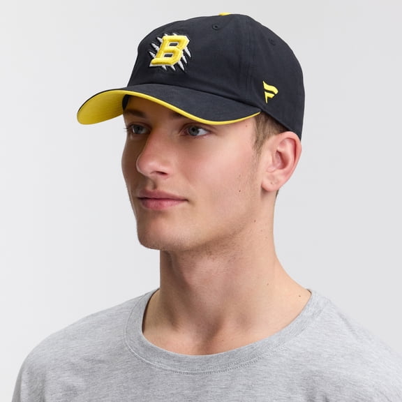 Men's Fanatics Black Boston Bruins 2026 NHL Stadium Series Authentic Pro Adjustable Hat
