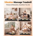 thumbnail image 5 of TKW 4-in-1WalkingVibration pad, Lightweight UnderDeskWalking pad Treadmill, 220-300lbs Weight Capacity,Low-Noise Motor Walking Pad,withHandle, Remote Control & Wheels for Easy mobility, LEDDisplay, 5 of 8