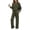 Army Green, variant on Lounge Sets for Women Soft Vacation Outfit Long Sleeve Tops and Wide Leg Pants Loose Fit Matching Lounge Sets Fall Fashion Beige 3XL