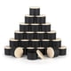 thumbnail image 1 of 24 Pack 4 Oz Black Candle Tins with Lids, 4Oz Candle Jars for Making Candles Bulk, 1 of 5