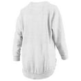 thumbnail image 3 of Women's Pressbox Heather Gray Alabama Crimson Tide Field Day Melange Poncho Pullover Sweatshirt, 3 of 3