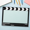 thumbnail image 6 of FOMIYES Retro Movie Clapperboard Photo Frame with Multi-Paper Inserts for Film Night Party Decorations, 6 of 7