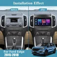 thumbnail image 2 of FOR FORD EDGE 2015-2018 9" .0 CAR RADIO STEREO 4G+64G GPS NAVI FIT FOR CARPLAY, 2 of 7