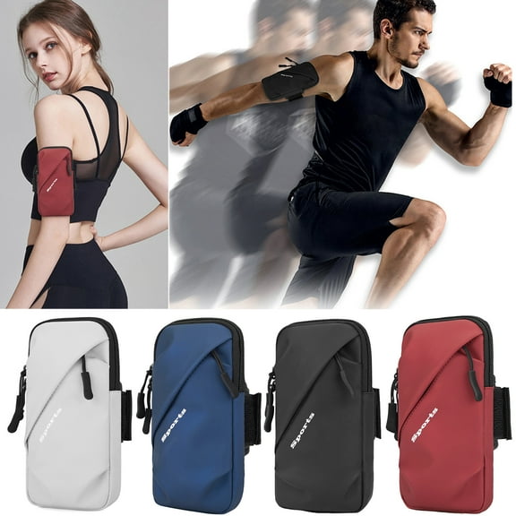 Walbest Sports Mobile Phone Arm Pouch Purse Breathable Waterproof, Lightweight Mesh Design Exercise Workout Armband Phone Bag for Men and Women