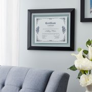 Studio Decor 11 x 14 Black Document Float Frame