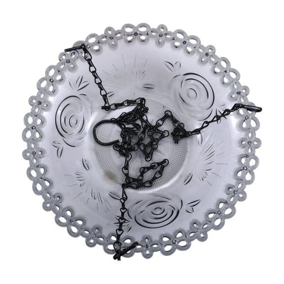 Solar Fountain BirdBath, Outdoor Hanging Bird Bath Fountain, Garden Hanging Hummingbird Bath Bowl Bird Shower for Garden Lawn Yard (Black)