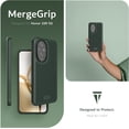 thumbnail image 3 of TUDIA MergeGrip Honor 200 Case 5GDual Layer Heavy Duty Shockproof  - Pine Green, 3 of 7