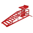 thumbnail image 5 of , 2PCS 5T Hydraulic Car Ramps, Heavy Duty Hydraulic Vehicle Ramps Lift Ramp, Portable Car Ramps for Oil Changes, Car Lifts for Home Garage, Vehicle Auto Garage Repair, Red ,Steel ,, 5 of 11