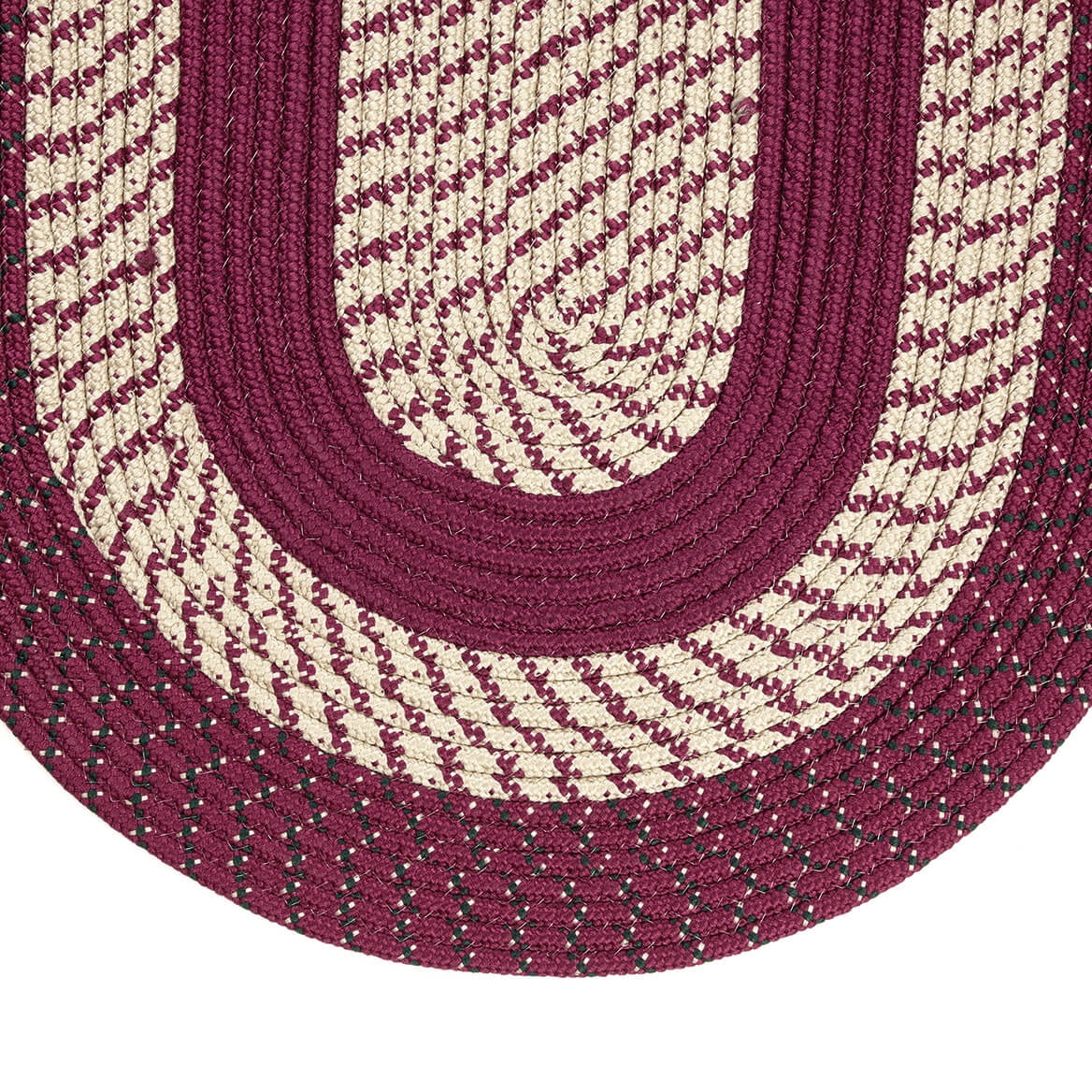 Two-Tone Country Braided Rug by OakRidge