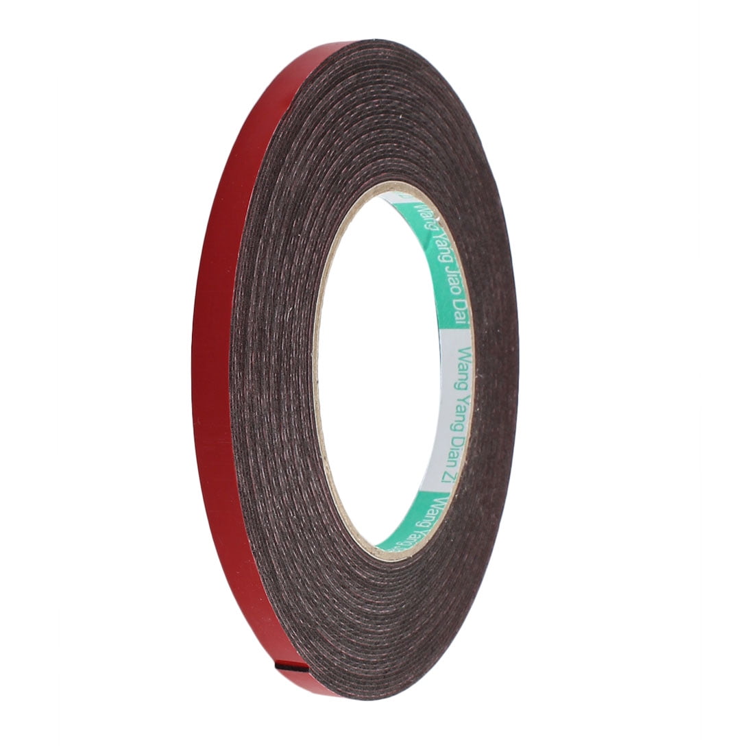 8mm x 1mm Single Sided Self Adhesive Shockproof Sponge Foam Tape 10M