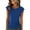 Navy, variant on Women's V Neck Tees Women's Ruched T-Shirt Crew Neck Side Drawstring Cap Sleeve Solid Color Casual Tops Black XL