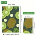 thumbnail image 5 of Eveokoki Fruit Kitchen Towels Dish Towels, 16 x 24 Inch Kiwi Leaves Flowers Ultra Absorbent Drying Cloth Tea Towels for Cooking Baking Set of 2, 5 of 5