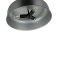 thumbnail image 4 of RADIANCE Goods Contemporary-Style 3 Light Black and Silver Ceiling Pendant 16" Wide, 4 of 5
