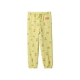thumbnail image 1 of Pantalones deportivos para bebé niña GAP con logo, estilo jogger fácil de poner, color citron, 4 años, 1 of 2