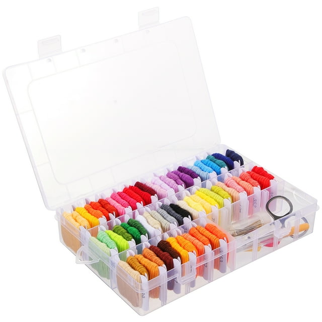Shisuyan Fils à Broder Outils Kit Fil Métal 1 Ensemble 7.66x5.11x1.38 Po