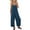 Blue, variant on Jumpsuits for Women Spaghetti Strap Wide Leg Boho Jumpsuit Casual Summer Dressy Rompers 2026