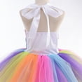 thumbnail image 5 of 1-10T Girls Unicorn Costume Kids Toddler Birthday Gifts Kids Tutu Dress with Headband for Party, 5 of 9