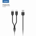 thumbnail image 2 of 2-in-1 Type-C Charging Cable for PS5 VR2/Switch/PS5 Controllers - Fast Charging Dual Port Cord, Universal Charger Accessory for Gaming Controllers, 2 of 5