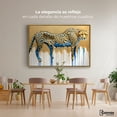 thumbnail image 2 of Cuadro Decorativo Canvas Revolution Marco Flotante Majestad Derretida 90x60 Marco Dorado, 2 of 3