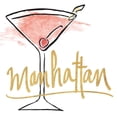 thumbnail image 3 of SD Graphics Studio 20x20 Black Modern Framed Museum Art Print Titled - Manhattan, 3 of 5