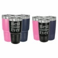 thumbnail image 2 of PrecisionNC Grandpa Gifts Best Grandpa Ever Engraved Stainless Steel Travel Mug Tumbler with Lid Fathers Day 30 ounce Navy Blue, 2 of 2