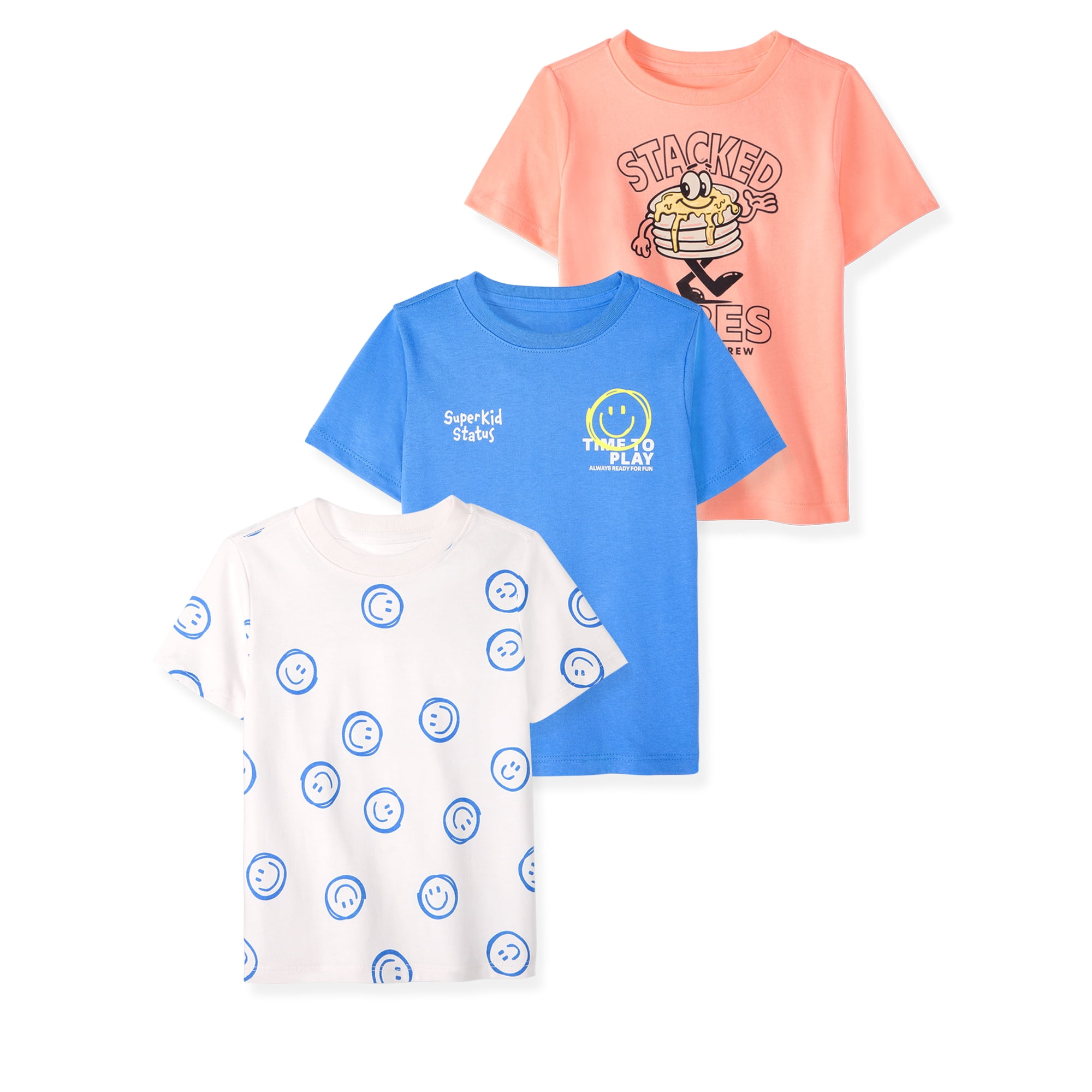 Garanimals Baby & Toddler Boys Shirts, Single & 3-Pack, Sizes 0-6T