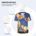 thumbnail image 5 of Fotbe Cows Cattles Baseball Jersey Shirt for Men and Women, Casual Short Sleeves Button Down T-Shirt-4X-Large, 5 of 9