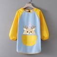 thumbnail image 4 of Mono para niños, ropa para pintar, delantal impermeable de manga larga para bebés, delantal con estampado artístico para jardín de infantes, mono para pintar, 4 of 5