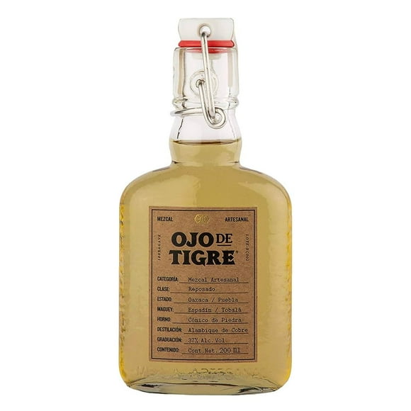 Pack de 6 Mezcal Ojo De Tigre Reposado 200 ml