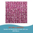 thumbnail image 2 of Langgg Crystal Rhinestone Ribbon Clothing Accessories Sticker Convenient Using Present Decoration Sheet with Shine Appearance Exquisite purple red 6 hot melt glue, 2 of 6