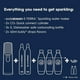 thumbnail image 3 of SodaStream E-TERRA - Paquete de agua con gas (blanco), con CO2, botellas carbonatantes y sabores de gotas, 3 of 5