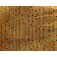 thumbnail image 4 of oneOone Georgette Viscose Mustard Yellow Fabric Geometric Texture Sewing Material Print Fabric By The Yard 42 Inch Wide, 4 of 4