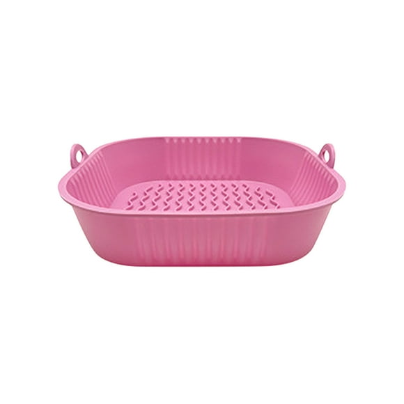 TIMIFIS Baking Mat Reusable Gas Fryer Baking Tray Flower Shaped Fryer Tray Pad Kitchen Appliances