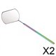 thumbnail image 1 of 2 Espejos De Acero Inoxidable Para Comprobar La Extensión De Pestañas Y Aplicar Herramientas De Colores., 1 of 6