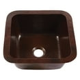 thumbnail image 2 of Sinkology 12'' L x 12'' W Undermount Bar Prep Sink, 2 of 3