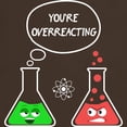 thumbnail image 3 of CafePress - You're Overreacting T Shirt - Men's Classic Graphic Cotton T-Shirt, 3 of 4