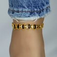 thumbnail image 3 of Kaash Customs 14K Gold Plated Anklet Bracelet for Women Adjustable Anklet Best Jewelry Gift for Her, 3 of 4