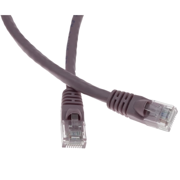 CableWholesale Cat6 Ethernet Cable, 24AWG, RJ45 Gold Plate Connector, 4 Pair Stranded Copper, Snagless Boot Unshielded Twisted Pair (UTP) Internet Network Patch Cable, 1 Foot, Pink