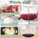 thumbnail image 4 of Kitchen Strainer Stand with 4 Reusable Bags - Colander Organizer for Cooking, 4 of 5