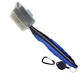 thumbnail image 3 of Cepillo de Palo de Doble Cara, Limpiador de Ranuras de Agarre Antideslizante con Mosquetón, Cepillo de Limpieza Duradero Profesional, Accesorios Azul Soledad Cepillos para palos de golf, 3 of 8