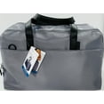 thumbnail image 2 of Protege 18" Carry on Adjustable Strap Weekender Duffel with Luggage Pass Through, Soothing Grey, 2 of 8