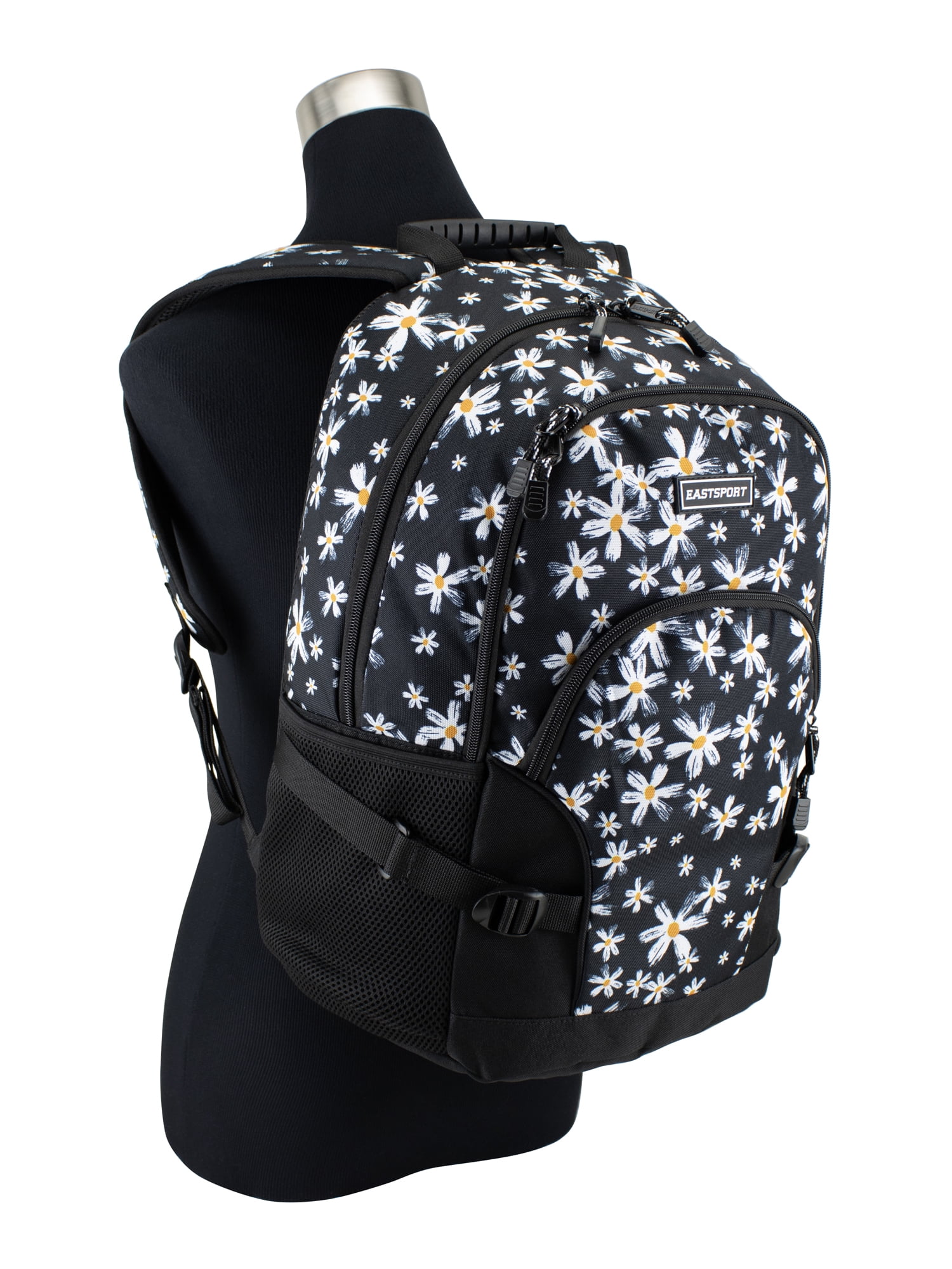 Eastsport Unisex 18.5" Dynamic Athleisure Backpack, Traditional Daisy