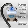 thumbnail image 2 of Kit separador de polvo Oneida Air Systems Low-Pro Deluxe con tapa de 19 L, 2 of 9