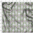 thumbnail image 4 of Soimoi Poly Georgette Fabric Leaves & Magnolia Floral Print Sewing Fabric Yard 42 Inch Wide, 4 of 5
