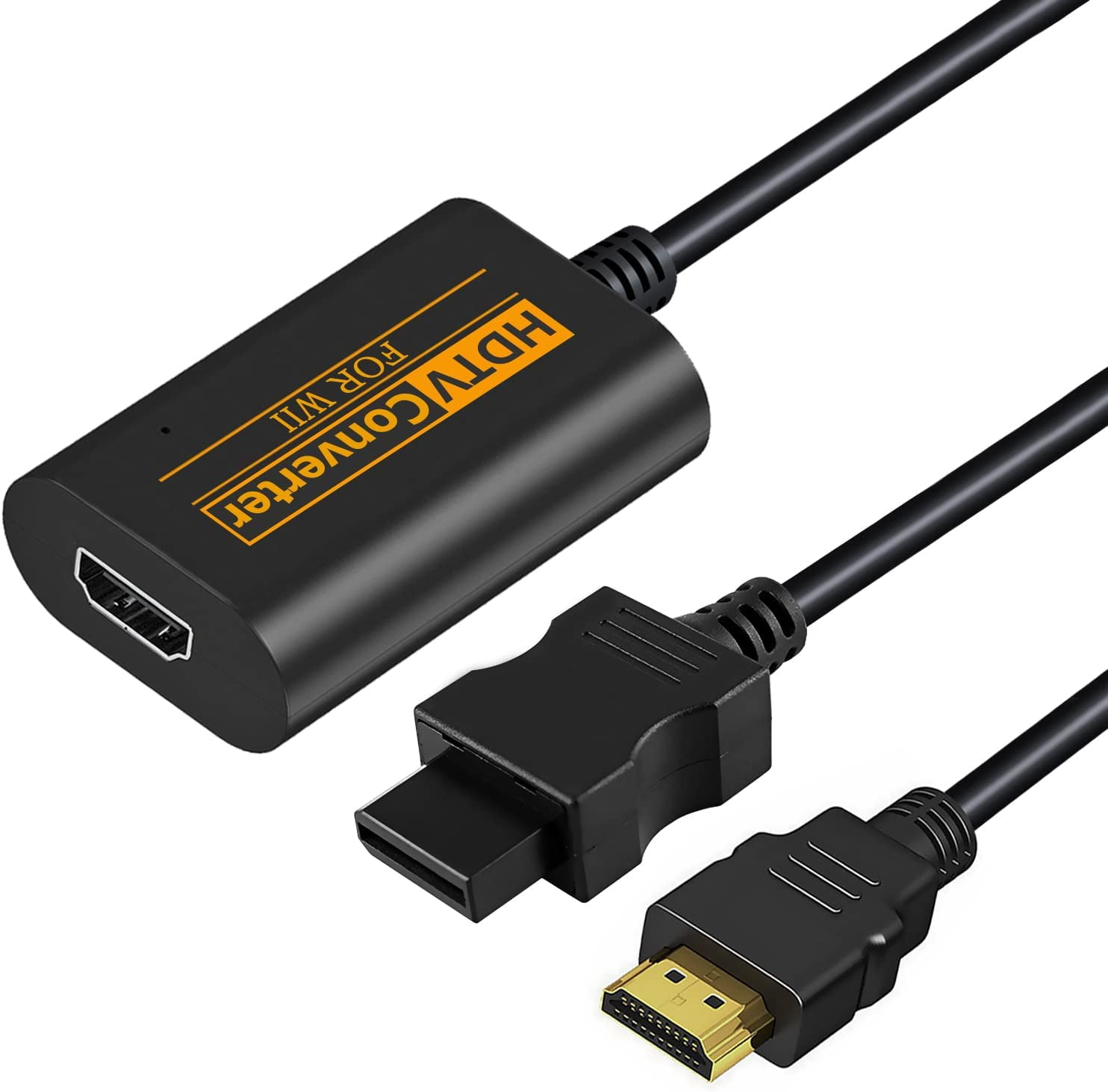 [YPbPr Signal Output] Wii to HDMI Adapter, HD HDMI Cable, Wii Component
