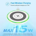 Motorola Edge 2025 Wireless Charger Pad Fast Charging for Moto G Stylus